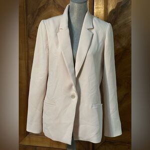 Cynthia Rowley Pastel Peach Blazer Size L